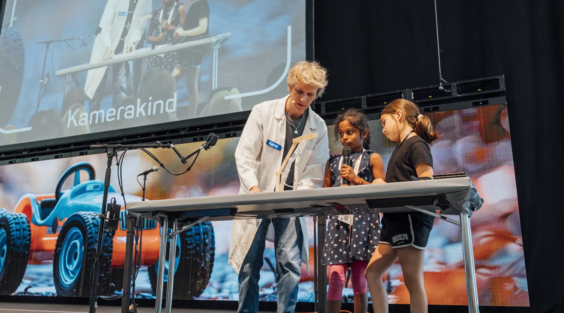 Summer Science Camp Stage